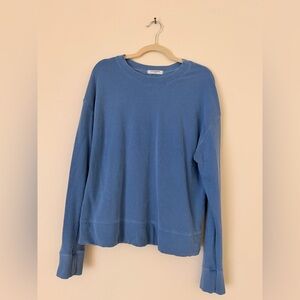 perfectwhitetee women’s Tyler sweatshirt in blue  size L